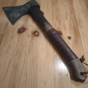 ЛОМА ексклюзивна сокира ручної роботи Сергія Дитюка, Сталь У8 інструментальна 60-62 HRC. Photo 2